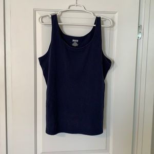 Navy tank top